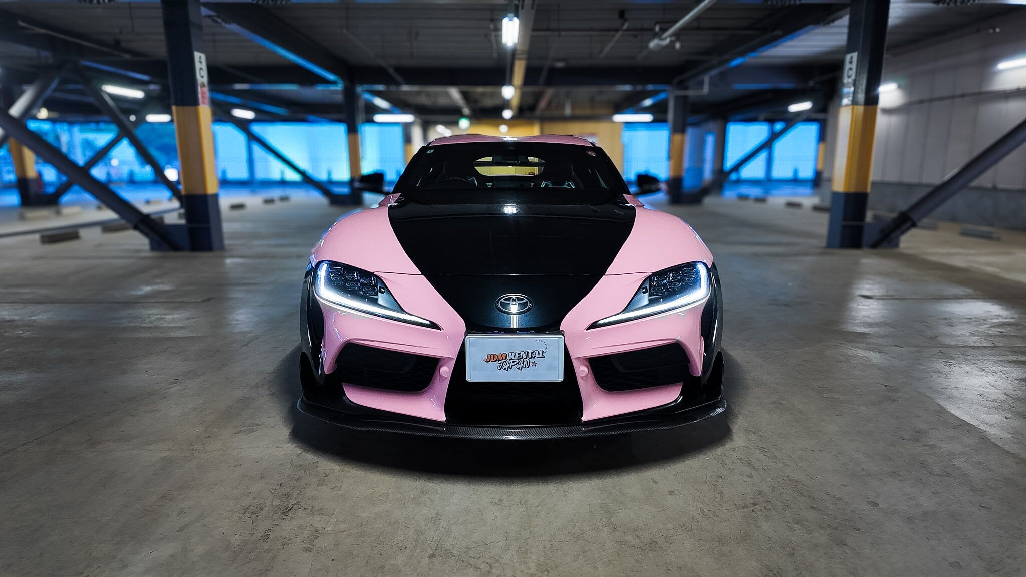 Toyota Supra RZ | Black Pink | B58 Turbo - JDM Rental Japan