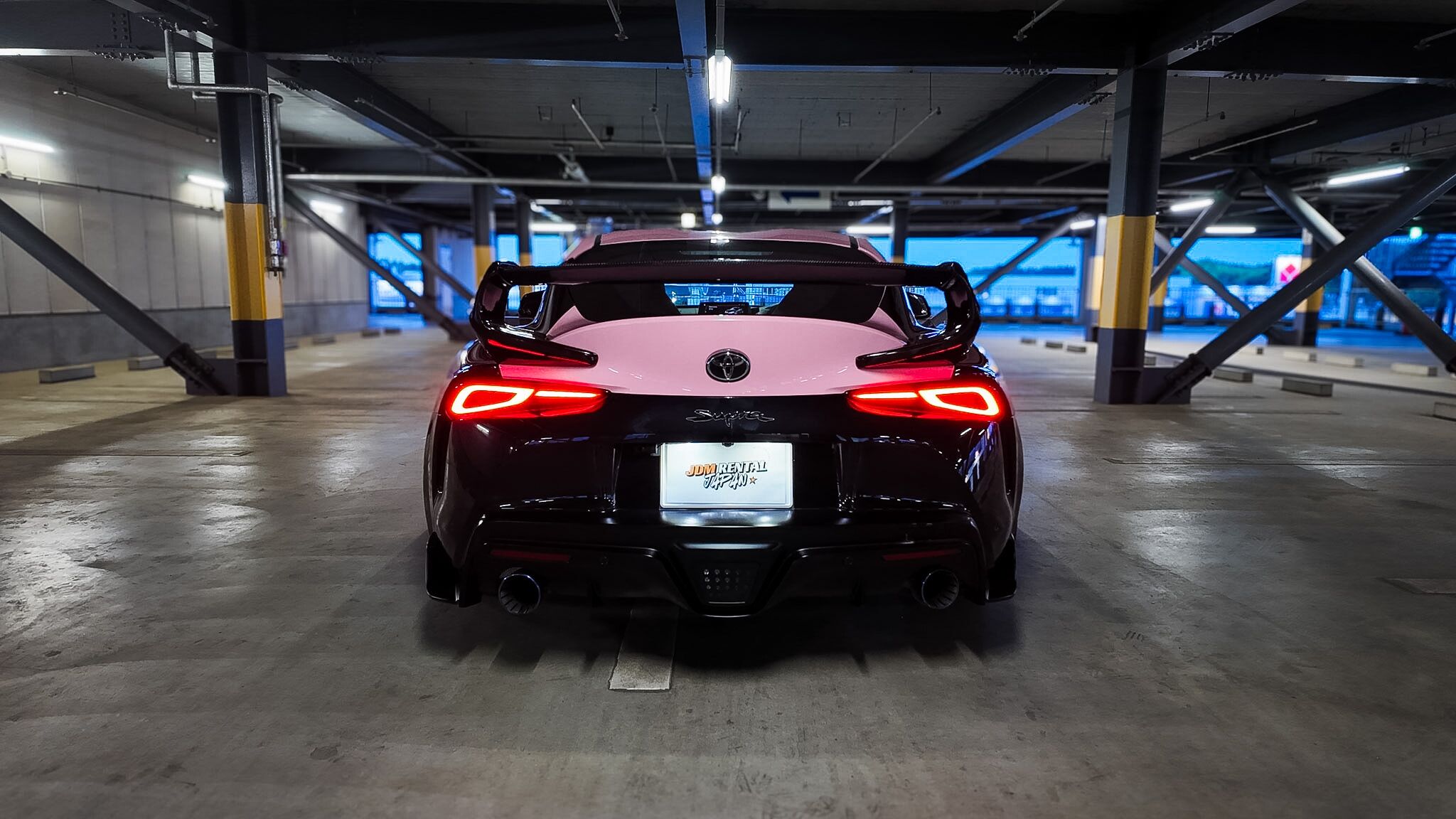 Toyota Supra RZ | Black Pink | B58 Turbo - JDM Rental Japan